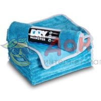 Dry Monster Towel BL Полотенце для сушки . Голубое  55*75см (крученная петля) DM5575
