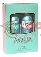 Подарочный набор Aqua Gio for men, (Гель для душа + шампунь 250мл.)