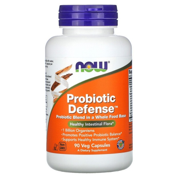 Now Foods, Probiotic Defense (90 штук)