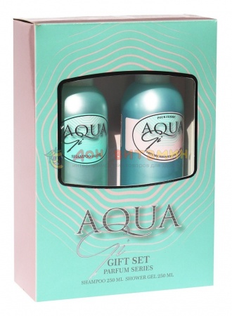Подарочный набор Aqua Gio for men, (Гель для душа + шампунь 250мл.)